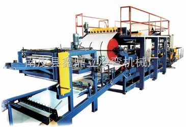 隔熱夾芯復合板機生產線河北十優壓瓦機生產基地